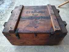 Caisse allemande Sprengstossbehälter Panzerfaust Klein Allemagne Munitionskiste