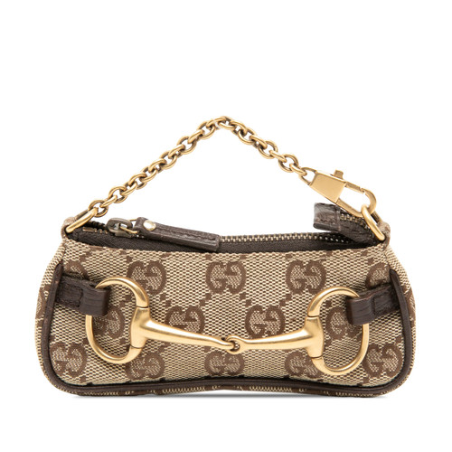 Gucci mini toile horsebit - gucci,