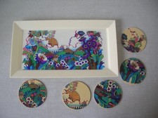 Ancien plateau et dessous de