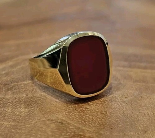 Bague jonc jaune 585 - bague,