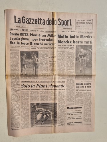 Gazzetta dello sport août - dello, 18