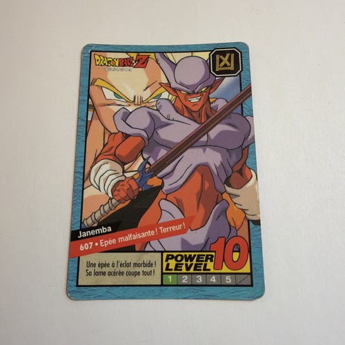 Carte dragon ball power - carte, z