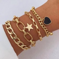 Ensemble bracelet chaîne