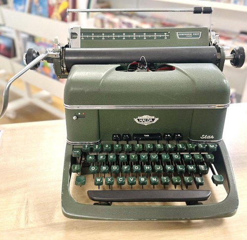 Machine ecrire halda star - machine, (