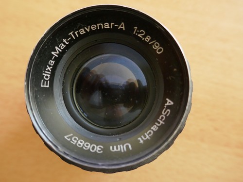 Objectif photo argentique
