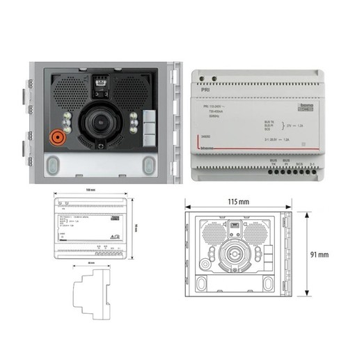 Kit vidéophone bticino - kit,