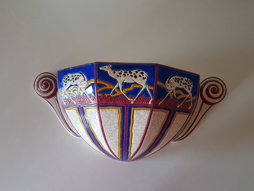 Vasque pans orne appliques - a, d'appliques