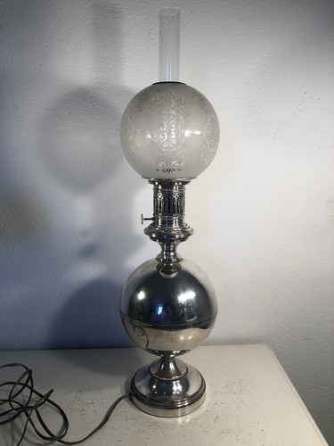 Lampe pétrole ancienne en - lampe,