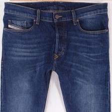 Hommes Diesel TEPPHAR-X Ajusté Skinny Élasthanne Bleu Jeans W31 L32