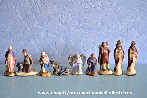 Ancien lot santons de - lot,