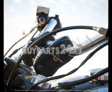 Rehausseur de barre de poignée angulaire rétractable adapté pour Royal Enfiel...