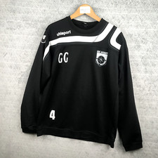 Unisport Sport Noir GG sweat sports Homme taille L noir et blanc men black white