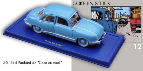 Voiture tintin numero - tintin, 55