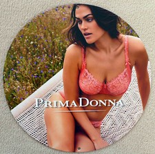 Carton Publicitaire Double Face Lingerie Prima Donna PLV 30 cm NEUF
