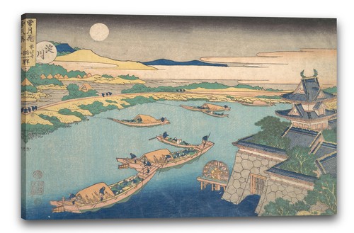 Toile cadres katsushika - toile/cadres,
