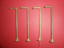 Embrase à rideaux en bronze de style Louis XVI Régence salon x4