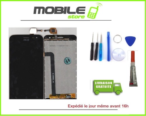 Ecran lcd vitre - +, tactile