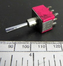 Interrupteur à bascule -3 positions centre off - bipolaire