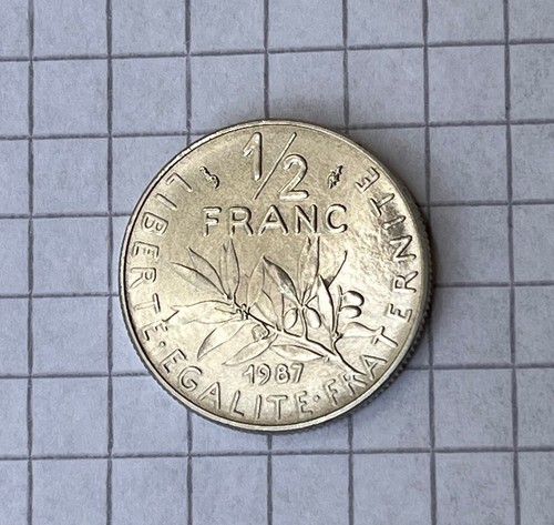 Centimes semeuse 1987 - semeuse, fdc