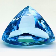 VVS 44,19 Cts Saphir Bleu