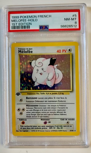 Carte pokemon mélofée 102 - carte,