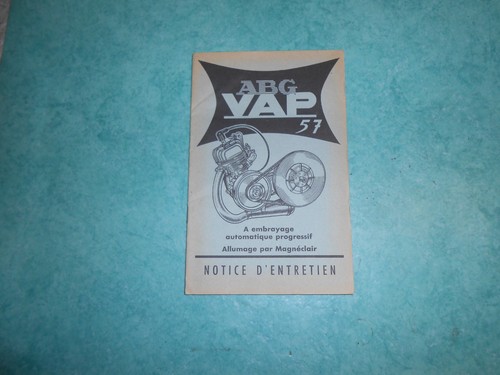 Notice entretien moteur abg - notice,
