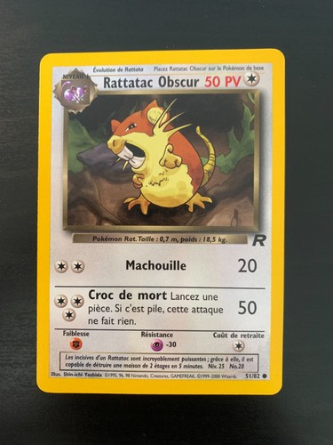 Carte pokémon commune - carte,