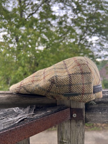 Vintage béret carreaux - béret, laine