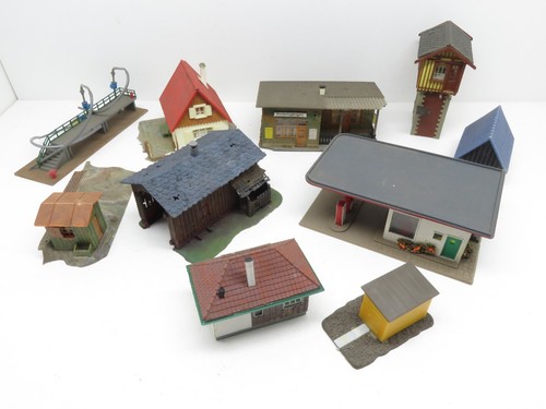 Lot maquettes gare maison - 10,