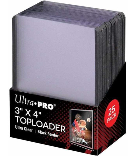 Ultra pro toploader black - toploader,