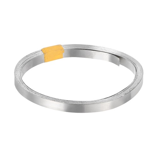 Bande acier nickelé 08x4mm - nickelé, 0.08x4mm