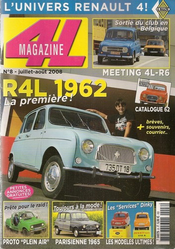 Magazine renault 4l 1962 - 8,