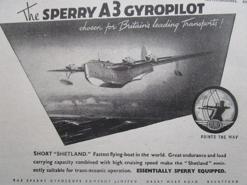 1946 pub sperry gyroscope a3 - gyroscope,