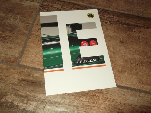 Catalogue brochure lotus - /,