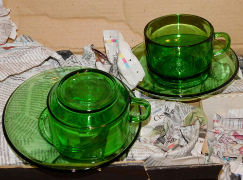 Vintage lot tasse sous - vintage,