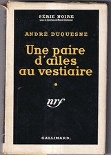 ANDRE DUQUESNE SERIE NOIRE