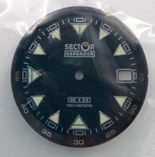 NOS Sector Expander 210 Esfera Sphere 5215132049 Dial Montre Reloj 100 M Vintage