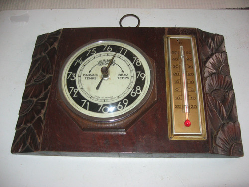 Baromètre thermomètre - thermomètre, en