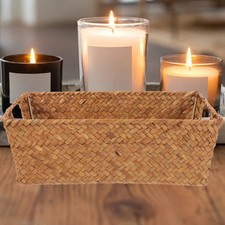  Panier de rangement tissé en