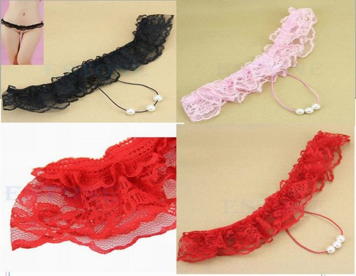 String femme ouvert - string, sexy