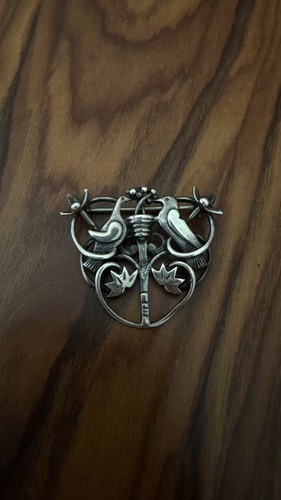 Ancienne broche argent - ancienne, ola