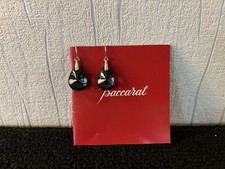 Boucle d'oreille psydélic midnight en cristal de Baccarat