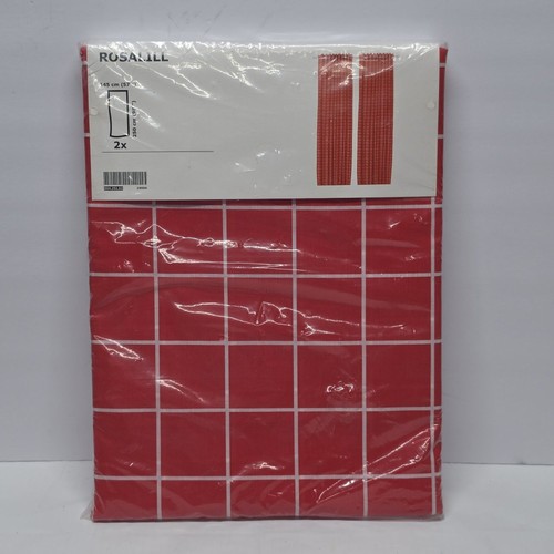 Ikea rosalill plaid - curtains, 1