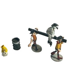 FIGURINE EN PLOMB LUCKY LUKE