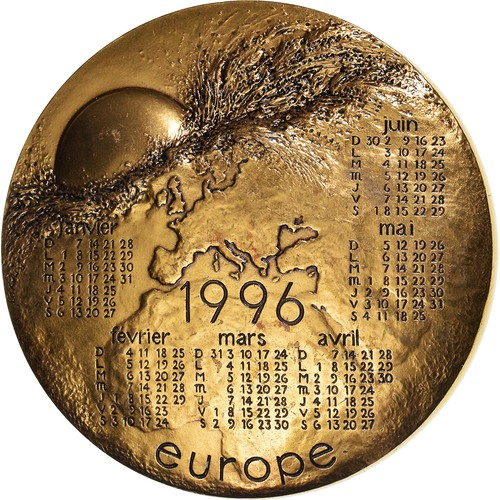 France médaille calendrier - médaille,,
