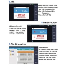 Testeur De Longueur De Fibre Optique À Réflectomètre Temporel 12 En 1 Pour Fttx
