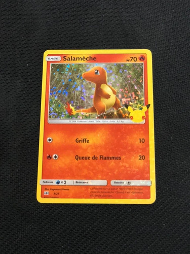 Carte pokemon salameche 25 - pokemon-salameche, 9/25