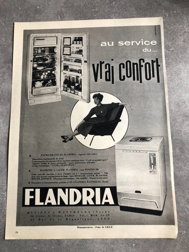 Publicité presse 1959 - publicité, de