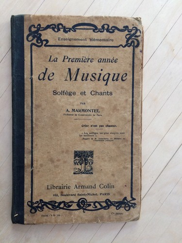 Marmontel les premières - a, marmontel.
