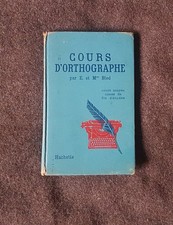 Cours d'orthographe Bled CM 2